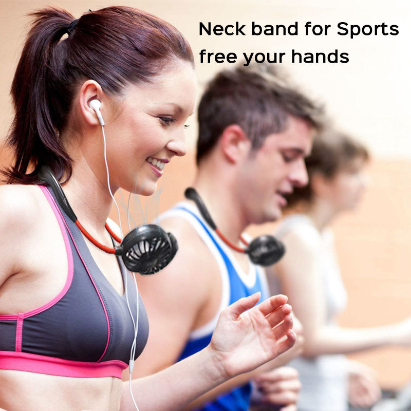 Ergonomic Rotational Neck Fan - Keep Cool Anywhere! | Tool Holster Store